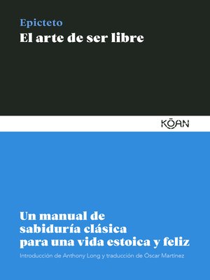 cover image of El arte de ser libre